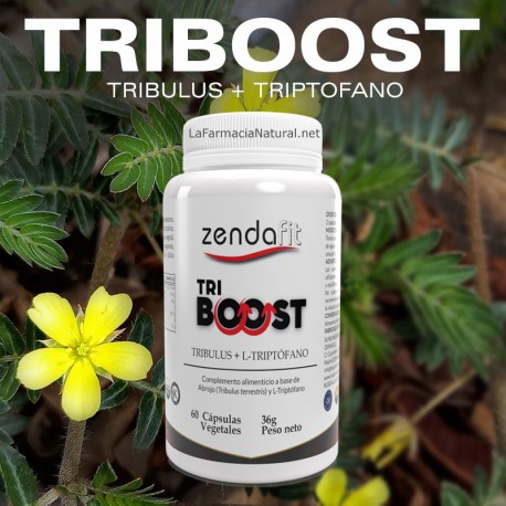 TRIBOOST Tribulus + Triptofano (60 cap) - ZendaFit Touch