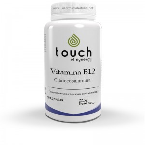 Vitamina B12 (90 cap) - Etiqueta