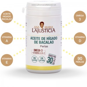 Aceite de Hígado de Bacalao (90 perlas) - AML