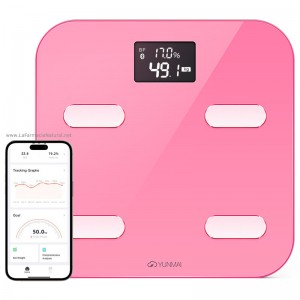 Pesa Inteligente YUNMAI Color Rosa