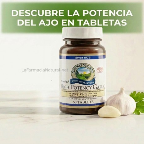 Ajo Alta Potencia SynerPro (60 tab) - Frasco