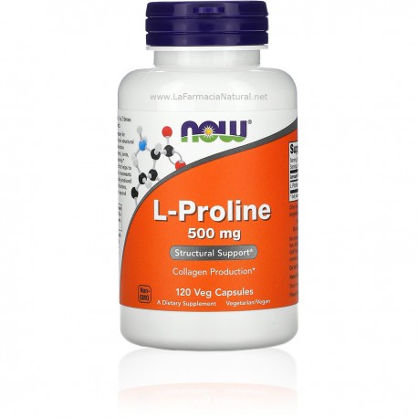 L-Prolina (120cap) - Now Foods