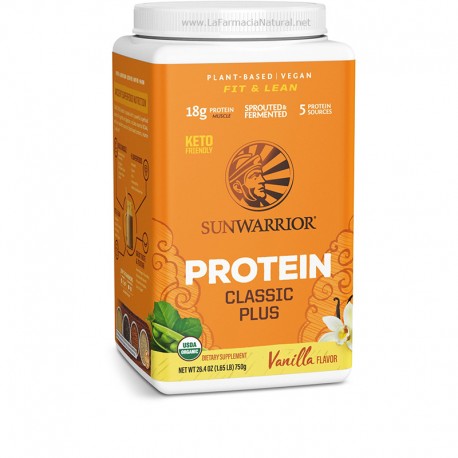 Proteina Classic Orgánica (750 g) - Sabor Vanilla -  Sunwarrior