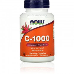 Vitamina C 1000mg  (120 Tab) - Now Foods