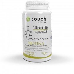 Biotina 5000mcg + 4 Nutrientes (90 cap)  - Touch