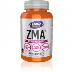 ZMA 800mg (90 cap) - Zinc, Magnesio, B6 - Now