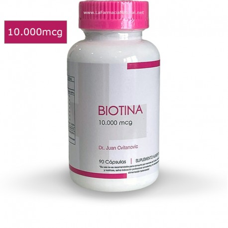Biotina 10000mcg  (90 cap) - Dr JC